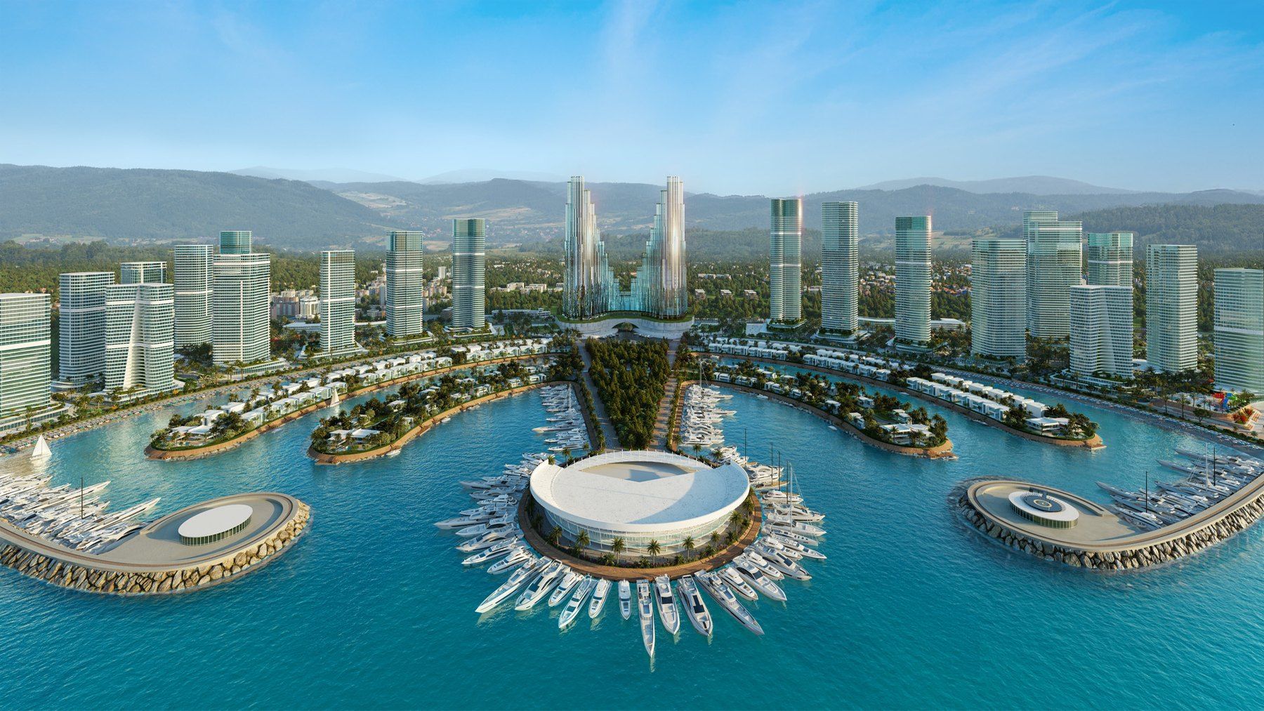 The island by day