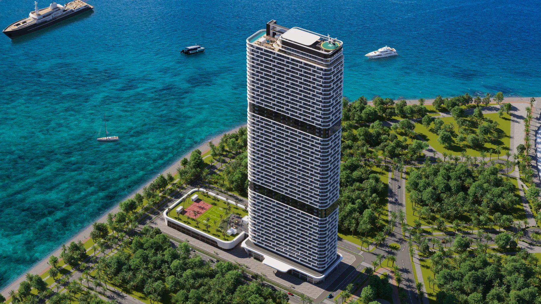 Tower and park